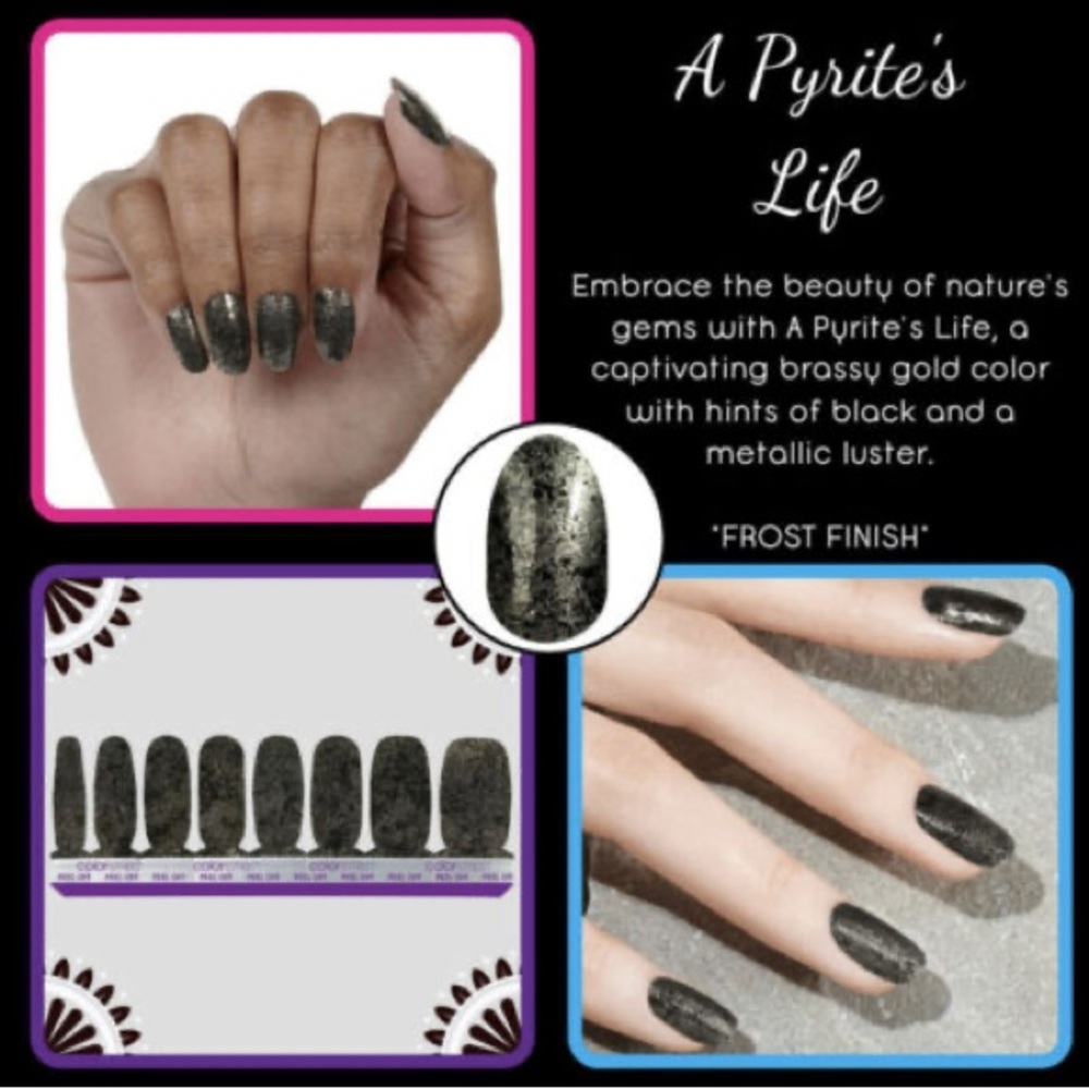 🖤RETIRED🖤 Color Street A Pyrites Life - Picture 6 of 6